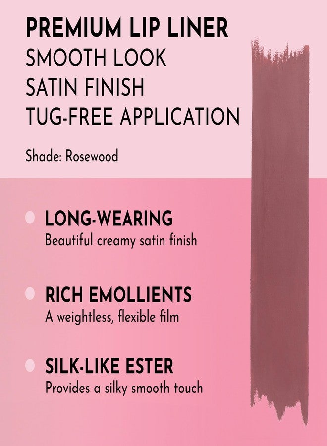 Lawless Women's Forget the Filler Definer Liner, Rosewood, Pink, 0.04 Ounce - Image 2
